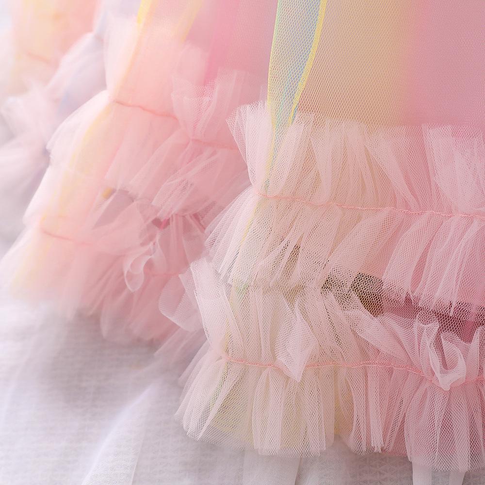 European and American Baby Girl Princess Birthday Wedding Dress