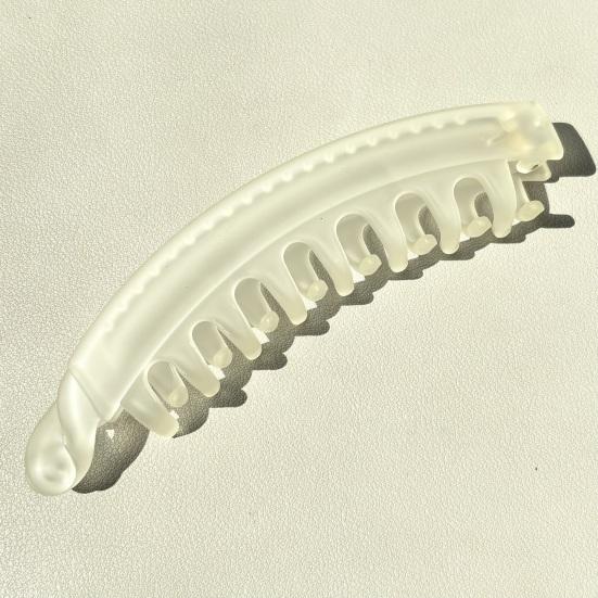Large Banana Hair Clip Anti-slip Teeth No Damage Hair Clip Back Head Hair Claw High Bun Hair Accessory