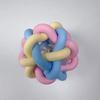 Dog TPR Candy Color Chew Toy Multi‑shape with Cloth Rope Molar Teeth Cleaning Interactive Pet Toy