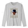 Skin That Smoke Wagon Iconic Western T Shirt vintage Washed Comfortable homme designer clothes Stretched Breathable