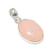 Rose Quartz Gemstone Handmade 925 Sterling Silver Jewelry Pendant 1.42" GK-5139