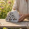 Honeycomb House Mason Bee Habitat Multiple Shapes Plastic Insect House Waterproof Garden Decor for Pollinators Organic Gardening Accessory