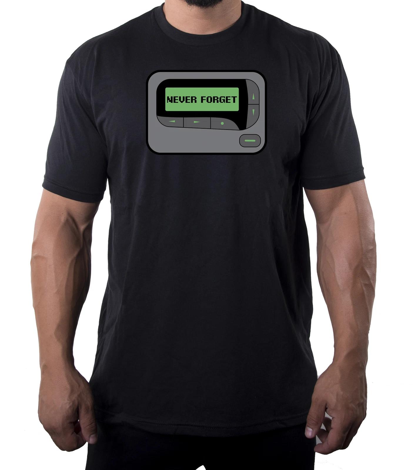 Never forget the Beeper Funny Men s T-Shirt, Graphic shirts Cool T-Shirt for Men S