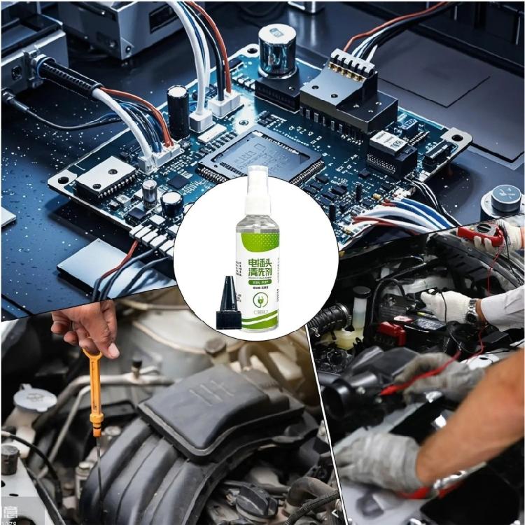 100ml Heavy Duty Degreaser Sprayed Suitable For Car Plugs Motor Switches Relays Fast Drying Electrical Equipment Cleaner