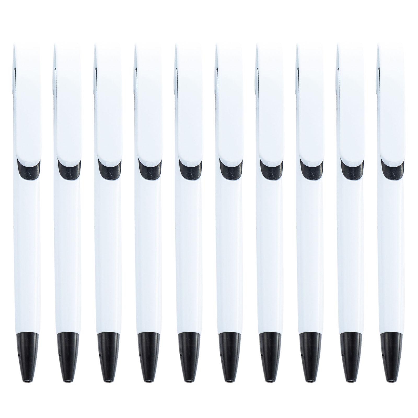 

10 шт., набор длинных шариковых ручек с удобным захватом, простая выдвижная автоматическая шариковая ручка, детская шариковая ручка, подарочный набор ручек для студентов