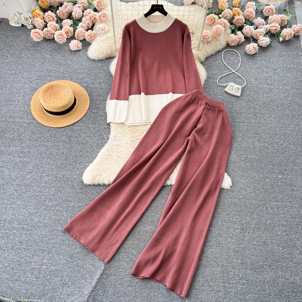 Ensemble Décontracté : Haut Sans Manches et Pantalon Ample