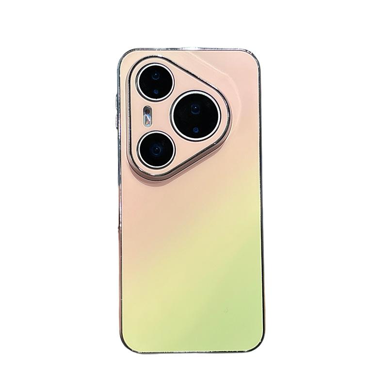 Applicable to Huawei second change Pura90Promax gradual change mobile phone case Pura80 protective case 70 all-inclusive fine hole Aurora