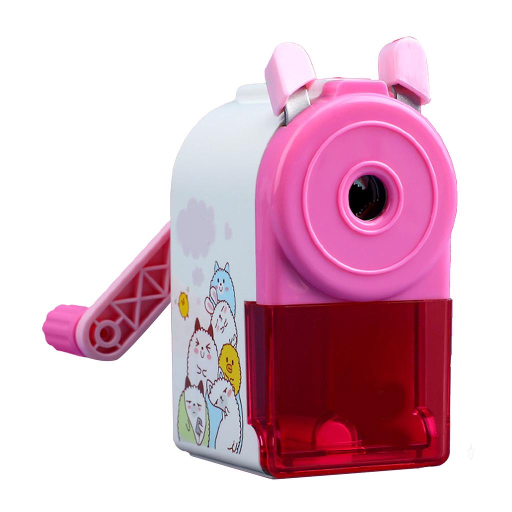Pencil Sharpener Automatic Manual Pencil Sharpener Students Portable Pencil Sharpener for School Dormitory Library
