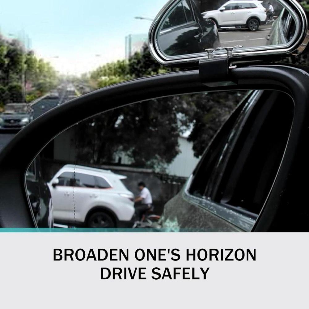 Wide-angle Expanded Car Mirror Vision Auxiliary Blind Spot Mirror Rear View Mirror Driving Safety