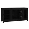 Vidaxl Szafka Pod Telewizor, Czarna, 103X36,5X52 Cm, Drewno Sosnowe