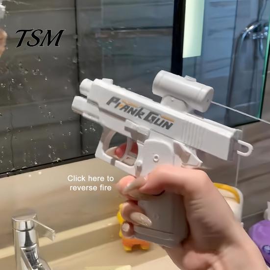 Water Toy for Summer Fun Reverse Prank Shooter Dual Spray Surprise Leak-proof Backyard Battles Plastic Splash Fight Team Play Anti-collision