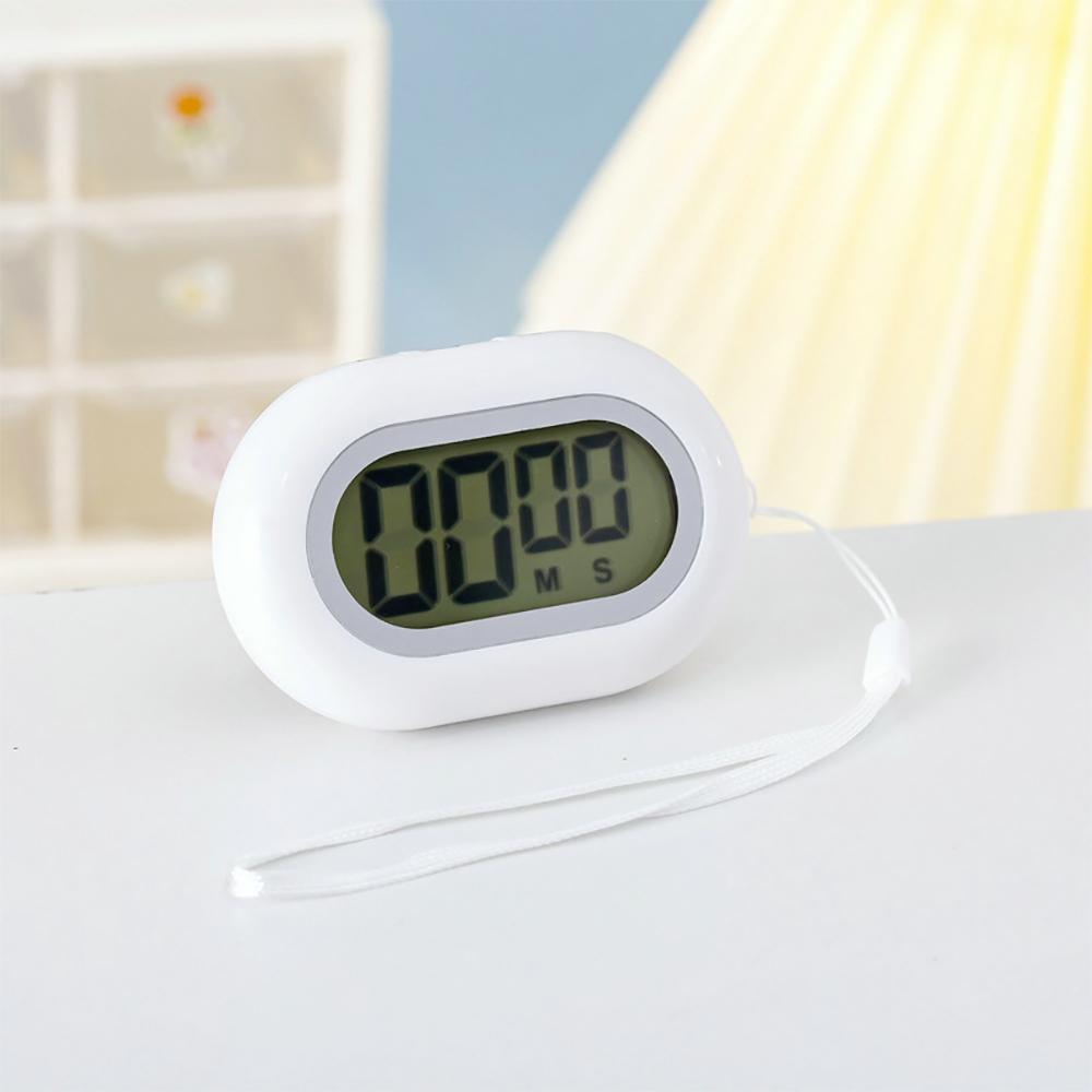 LCD Digital Kitchen Timer Magnetic Countdown Up Clear Loud Alarm for Cooking Sports Home Kitchen Reminder Accessories with Stand