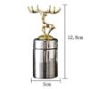 Luxury Toothpick Jar Decoration Living Room Home Personalized Creative Cotton Swab Box Storage Box European Desktop Ornaments