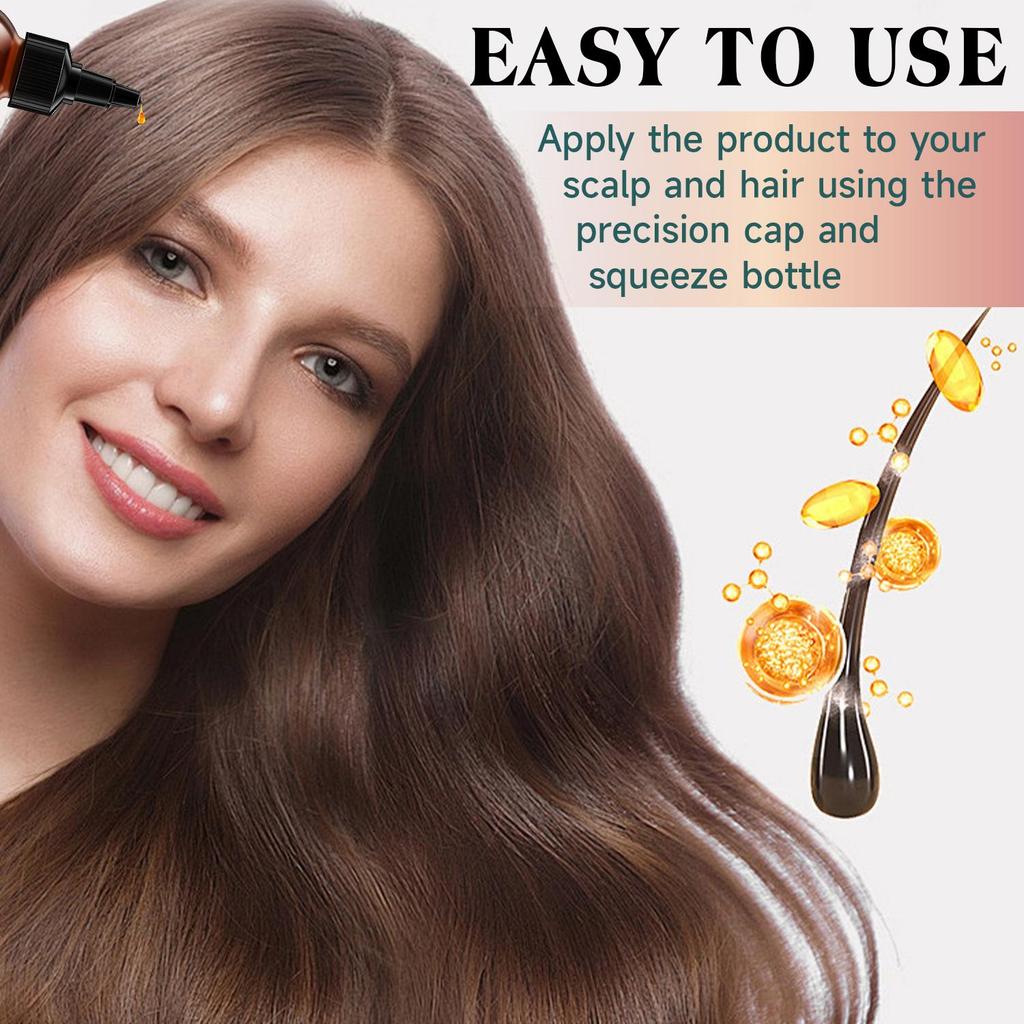 ROSEMARY CASTOR OIL-Scalp Care-SILKY SMOOTH,STRENGTHEN HAIR-Suitable for All Hair Types, 120ml