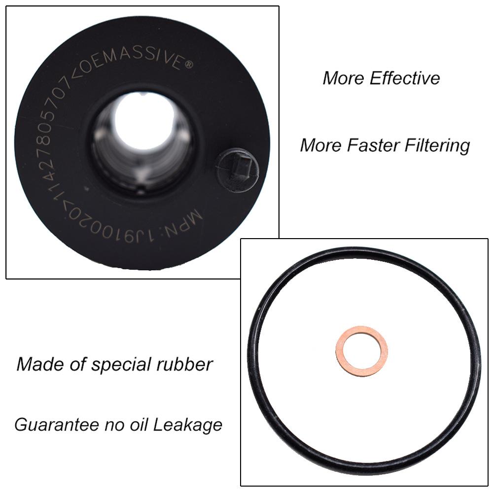 Fünf(5) Ölfilter 11427807177 für BMW 1 7 Serie X3 X6 E60 E70 E71 E72 E81 E82 E83 E87 E88 E90 E91 E93 F01 F02 F03 F10 F11