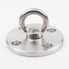 304 Stainless Steel Rotating Eyelet Aerial Yoga Swing Hook and Fixed Plate