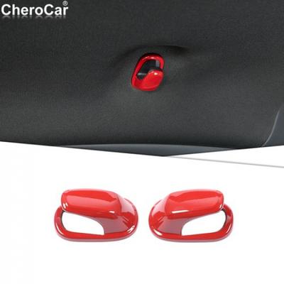 Für 2010-2015 Chevrolet Camaro Dachhaken Dekoration Abdeckung Zierleiste Zubehör Rot 2