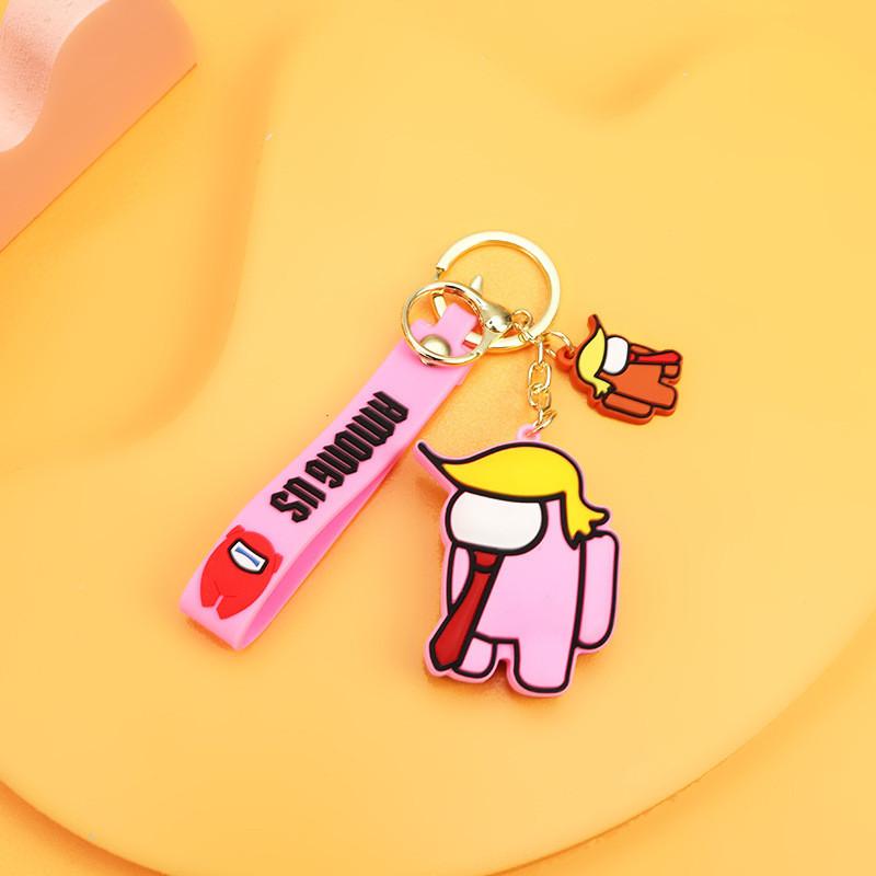 

Keychain Fun Silicone Cartoon Gift For Graduation And Housewarming StyleB