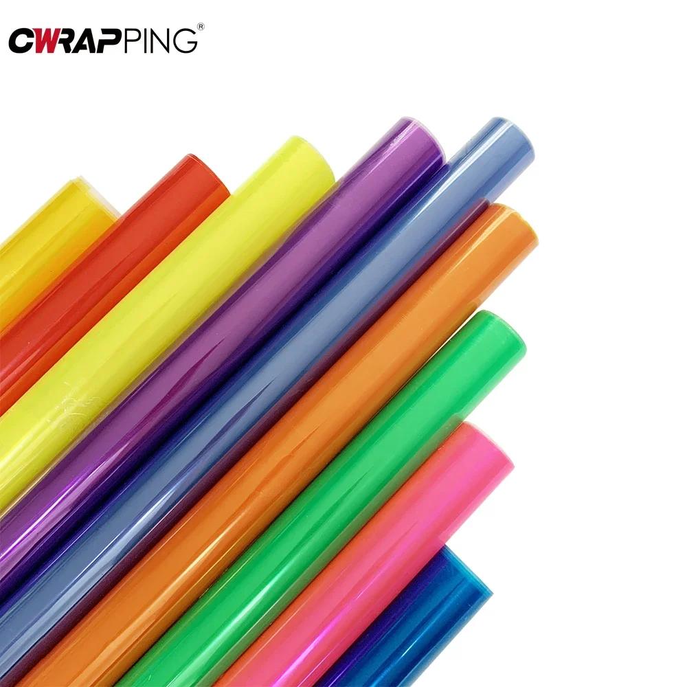 Car Light Film Customized Car Color Tint Headlight Taillight Fog Light Vinyl Film Rear Lamp Tinting Films Exterior Accessory