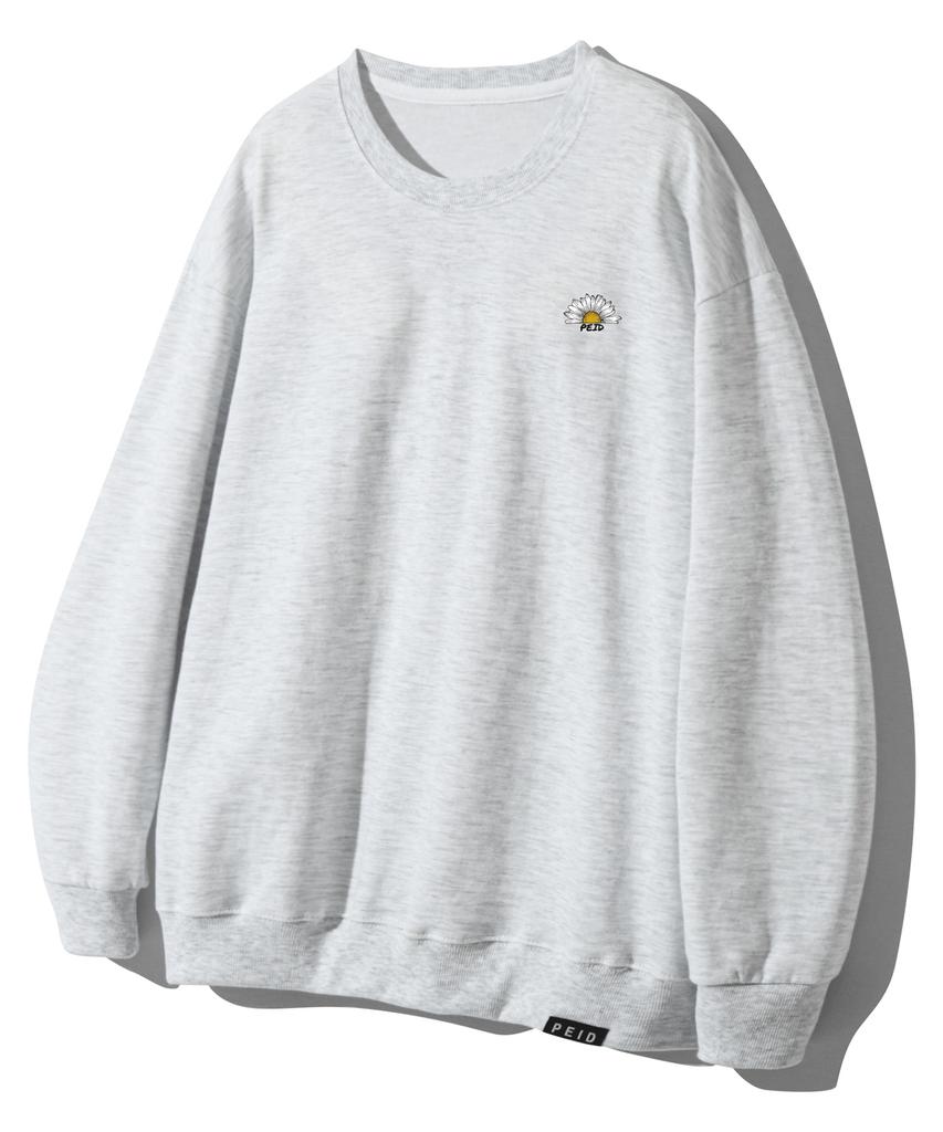 Peideu Pd Half Daisy Oversized Sweatshirt 2 Colors