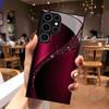 Creative Texture glass Phone Case For Samsung Galaxy S26 S25 S24 S22 S23 Ultra S21 S20 Plus 5G Frosted Non-Slip Full Cover