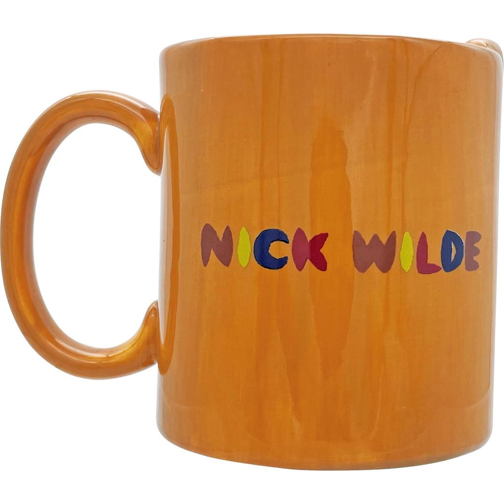 Disney Love Mugs Pair Nick and Judy diameter 8 x 9 cm 300 ml Kiss Pair Mug Tableware Goods Zootopia Goods Birthday Gift Blue Orange SAN4745 "Zootopia"