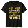 Retired Under New UnisexageUnisext See Grandkids For Details RetireUnisext TShirt a
