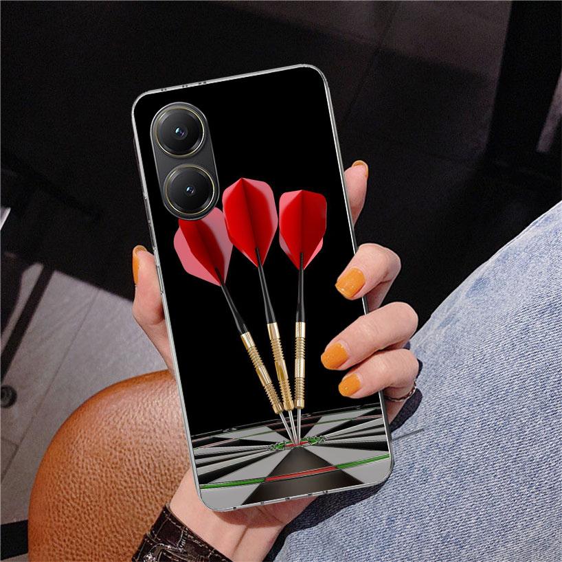 

Darts Aesthetics Wire Target Phone Case For Xiaomi Poco X7 X6 X5 Pro F7 Ultra Redmi 15C 15 13C 13 12C 12 10 10A 10C 9 9A 9C 9T C Redmi 10 5G