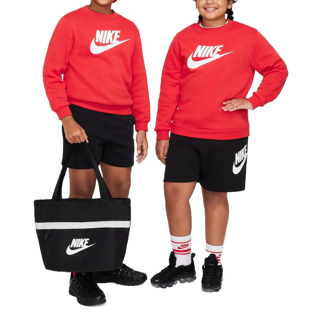 Nike Simple Stylish Round Neck Long Sleeve Sweatshirt Kids tops University-Red FD2993-657