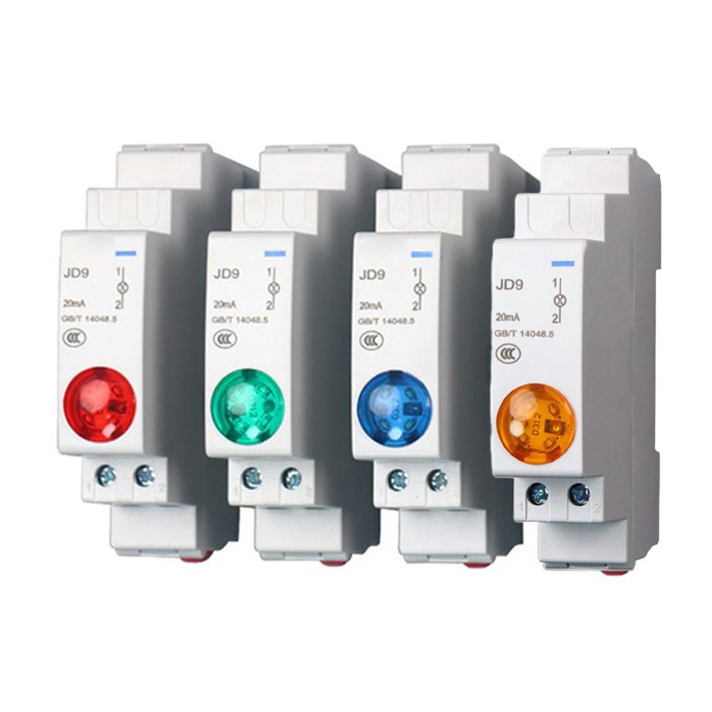 Accident Signals For Circuit Control Systems AC/DC 24V Indication Lights Flame Retardant Plastic Long Working Life 30000h