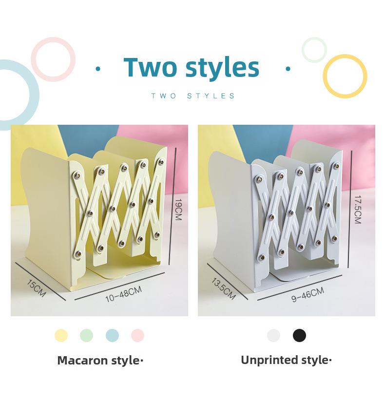 Kaba Bear Macaron-Color Retractable Book Stand for Students