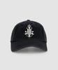 Keulaeki [Unisex] Initial Logo Cap 01_Black [Kr269Poh402]