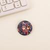 Genshin Impact Tinplate Brooch Set: Keqing, Xiao, Hu Tao, Klee, Kazuha - Cute Character Button Pendant Collection