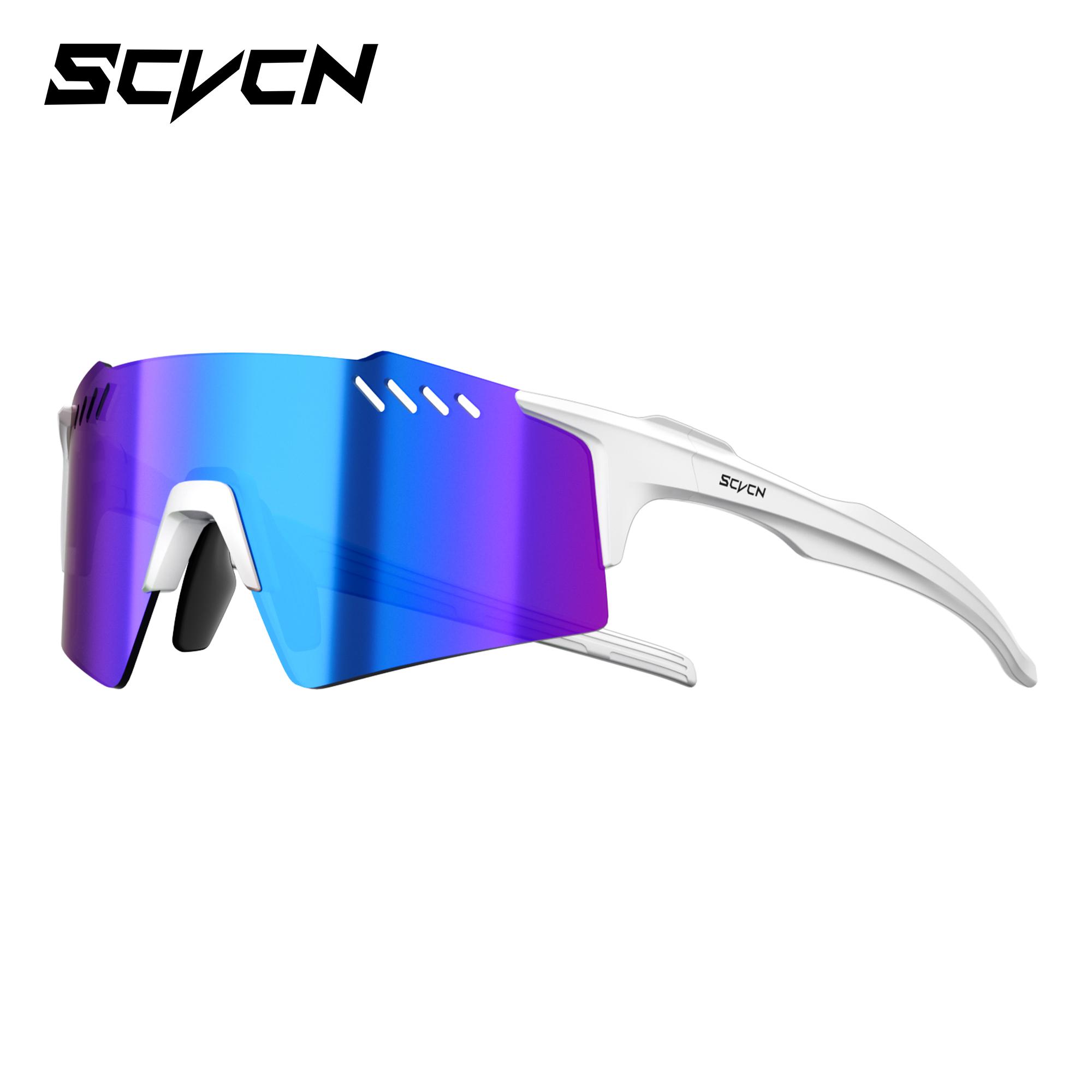 

SCVCN Фотохромные солнцезащитные очки для улицы Спортивные очки для велоспорта Мужские очки для МТБ и скалолазания Очки для женщин Вождение Велосипедные очки 1LENS