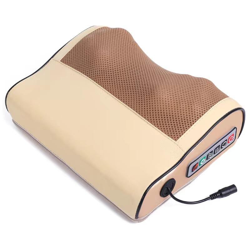 Multi Functional Neck and Shoulder Massager Household Neck and Back Kneading Tool with Multiple Adjustable Hot Compress Massage