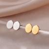 Rectangle Heart Stud Earrings for Women Stainless Steel Geometric Earrings Trend Minimalist Jewelry Valentine's Day Gifts 2026