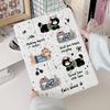 Four kittens, suitable for iPad 11-inch Y folded edge sticker, tablet protective case with pen slot, iPad Pro13-inch anti-drop.