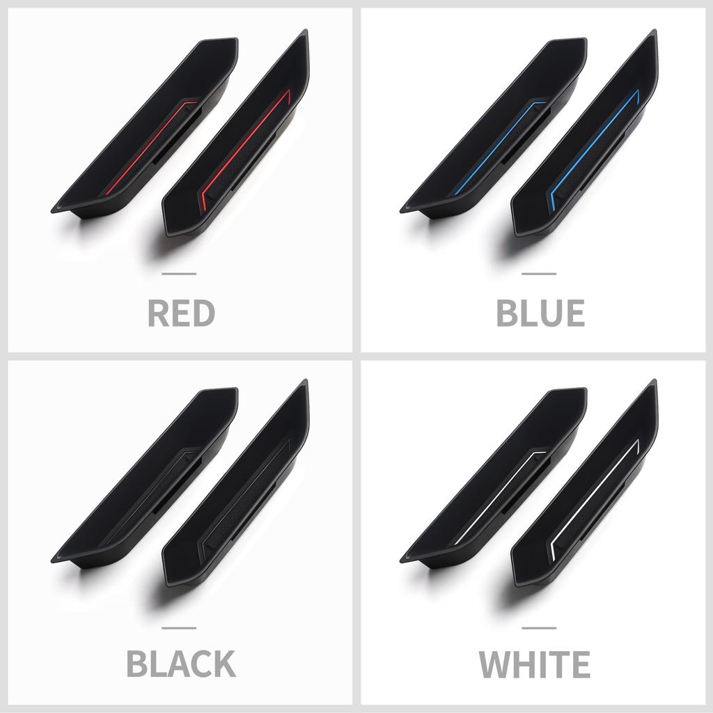 Für Ford Bronco 2025-2025 2-Türer Vordertürgriff Aufbewahrungsbox Zubehör Auto Seitentür Halter Ablage Organizer 2 Stück