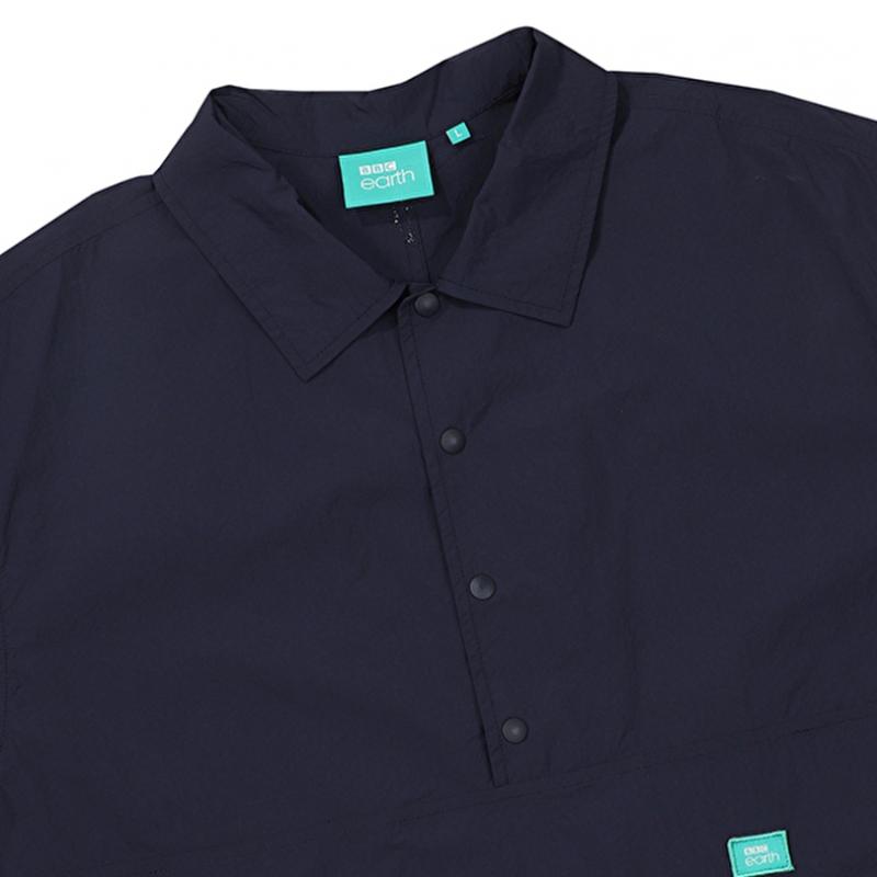 Bbc Earth Short Sleeve Anorak Navy