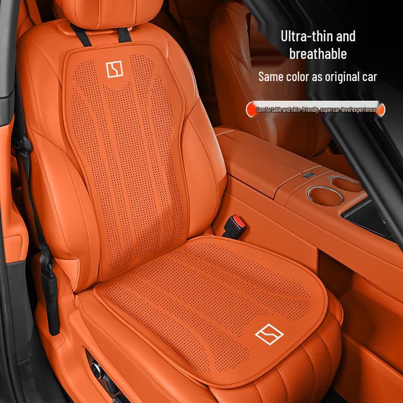 Zeekr Ultra-thin Breathable Seat Cushion: Universal Fit for Models 001/007/009/7X/X/MIX, All-Season Comfort