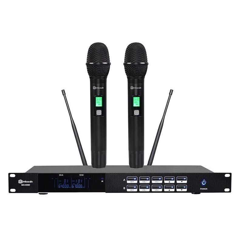 

Micgrain MG8390 Dual Handheld Wireless Microphone System (CN version)