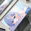 Anime Girl Mouse Pad VTuber Rubber Extended Desktop Mat VSPO Computer Gamer Mousepad PC Desk Accessories Office PC Keyboard Pads