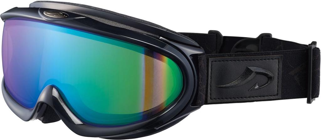 Axe Ski and Snowboard Goggles with Panoramic View and UV Green AX888-WCM Protection, (GR)