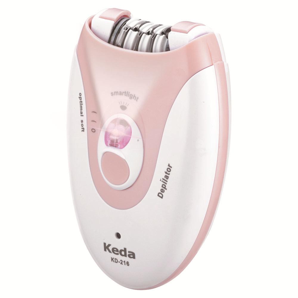 KEDA KD-216 Electric Hair Remover for Face, Hands, Legs & Bikini Line, Portable Epilator with Type-C Cable, Full Body Hair Removal Device
