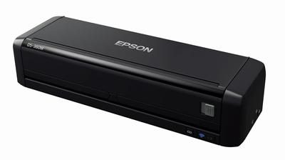 Epson Scanner DS-360W (Alimentazione a fogli singoli/A4 fronte-retro/compatibile con Wi-Fi senza fili)