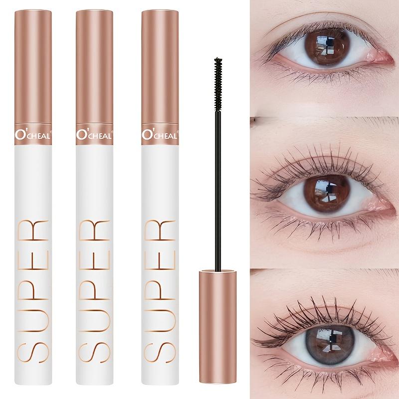 Super Long-Lasting Curl Mascara, Waterproof & Sweatproof,  Protects Fragile Lashes, Lasts Up To 12 Hours Without Smudging,  Instantly Enhances Eyes