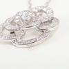 2023 Trend Brands Party Jewelry Hollow Camellia Pendant Sliver Zircon Necklaces For Women Exquisite Flowers Luxury Charms