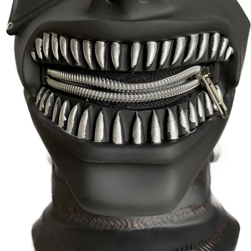 Halloween Tokyo Ghoul Kaneki Ken PVC maska Cosplay Anime rekvizita