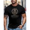 Herren Outdoor Freizeit Sport T-Shirt, Hammersbald Göttliche Wut Herren Grafik T-Shirt - Weiches Rundhals-T-Shirt, Bequeme Passform für Alle Jahreszeiten