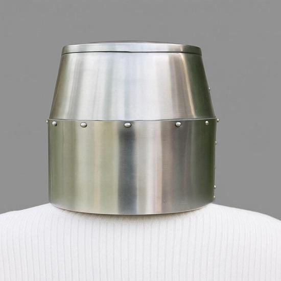 Templar Crusader Helmet - 13th Century Knight Armor  Full Face Steel Helmet  Medieval Cosplay Gift